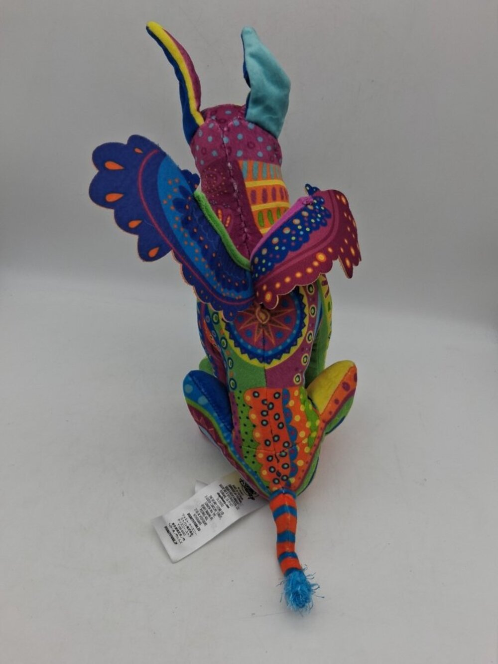 Disney Store Pixar Coco Dante Dog Alebrije Rainbow Plush Spirit Day Of The Dead - Picture 3 of 10